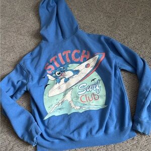 Blue Stitch Surf Club hoodie